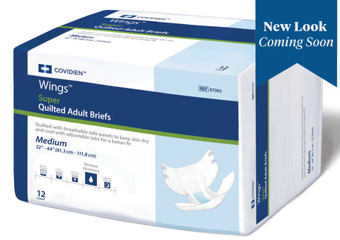Wings™ Super Quilted Maximum Absorbency Incontinence Brief