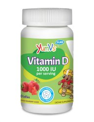 YumV's™ Vitamin D Supplement, 60 Gummies per Bottle