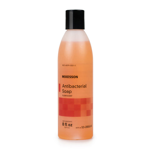 McKesson Clean Scent Antibacterial Soap, 8 oz. Bottle