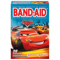 Band Aid® Cars Adhesive Strip, assorted sizes