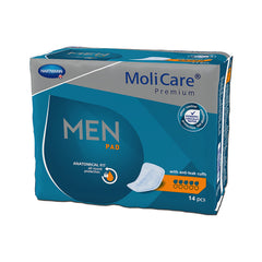 MoliCare® Premium Men 5 Drop Bladder Control Pad, 7 x 13 Inch