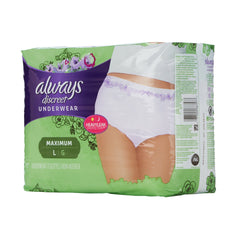 Always® Discreet Maximum Absorbent Underwear