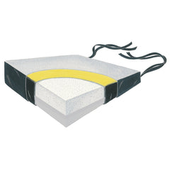 SkiL Care™ Wedge Foam Firm Seat Cushion