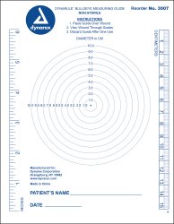 DynaRule Bullseye Measuring Guide
