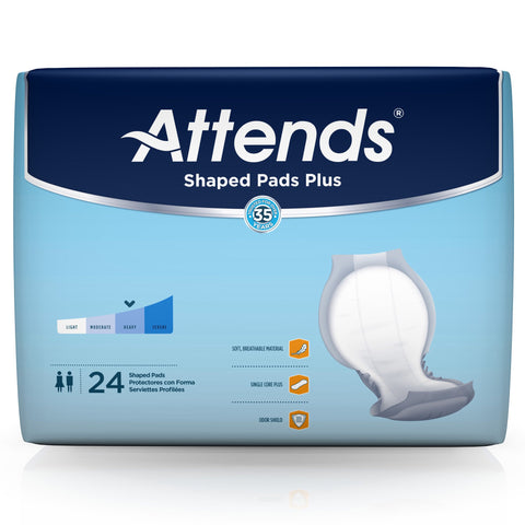 Attends® Shaped Pads