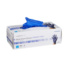 McKesson Confiderm® 3.0 Nitrile Gloves, Large, Blue