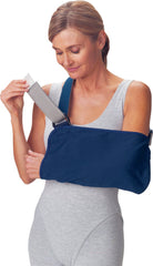 ProCare® Unisex Navy Blue Cotton / Polyester Arm Sling, Medium