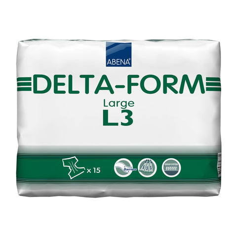 Abena® Delta Form L3 Incontinence Brief, Large