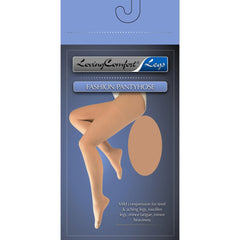 Loving Comfort® Compression Waist High Pantyhose, Tall, Beige