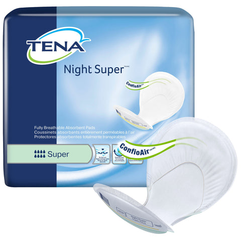 Tena® Night Super™ Bladder Control Pad, 27 Inch Length