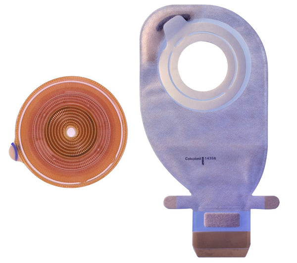 Assura® AC Easiflex® Ostomy Baseplate With 3/8 2 3/8 Inch Stoma Opening