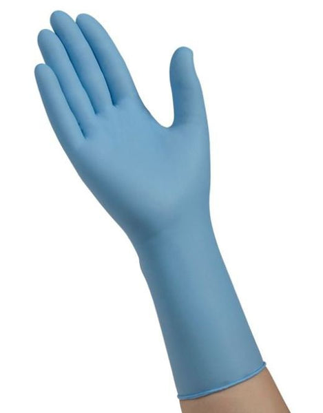 Nitrile Extended Cuff Length Exam Glove, Large, Blue