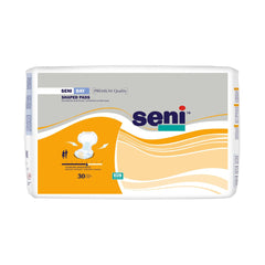Seni® Shaped Pads Moderate Absorbency Incontinence Liner, 25 Inch Length