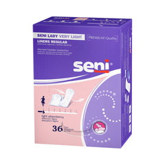 Seni® Lady Very Light Bladder Control Pad, 7.3 Inch Length