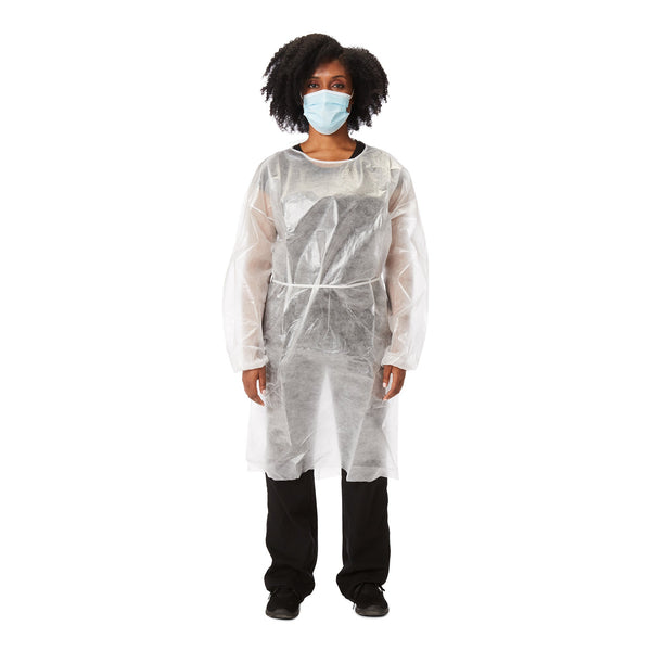 McKesson Protective Procedure Gown, White