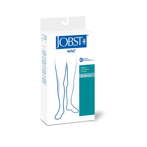 Jobst® Relief® Thigh High Compression Stockings, X Large, Beige