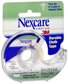 Nexcare™ Medical Tape with Dispenser, ¾ inch x 6 yard