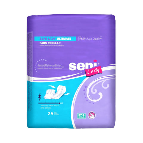 Seni® Lady Ultimate Bladder Control Pad, 14.4 Inch Length