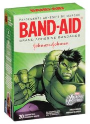 Band Aid® Avengers Adhesive Strip, Assorted Sizes