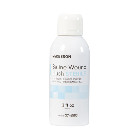 McKesson Saline Wound Flush, 3 Fl. Oz.