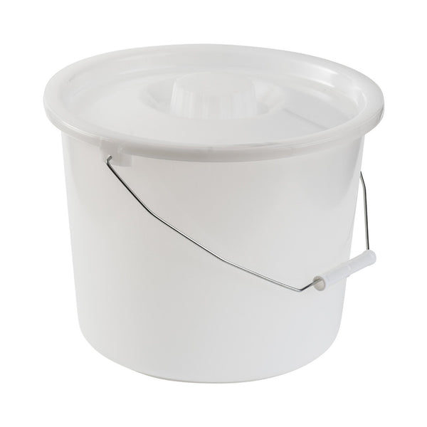 Mabis Healthcare Commode Pail with Lid