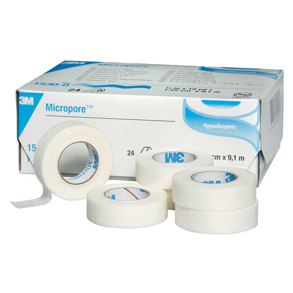 3M™ Micropore™ Medical Tape, ½ Inch x 10 Yard