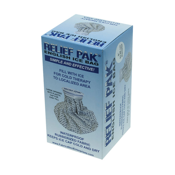 Relief Pak® English Ice Cap Reusable Ice Bag, 9 Inch Diameter