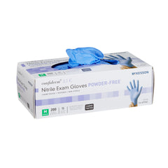 McKesson Confiderm® 3.5C Nitrile Gloves, Medium, Blue