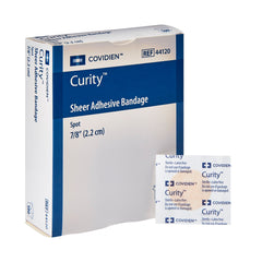 Curity™ Sheer Adhesive Spot Bandage, 7/8 Inch Diameter